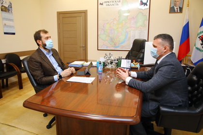 Вопросы развития Усть-Кутского района обсуждались главой областного парламента и мэром территории